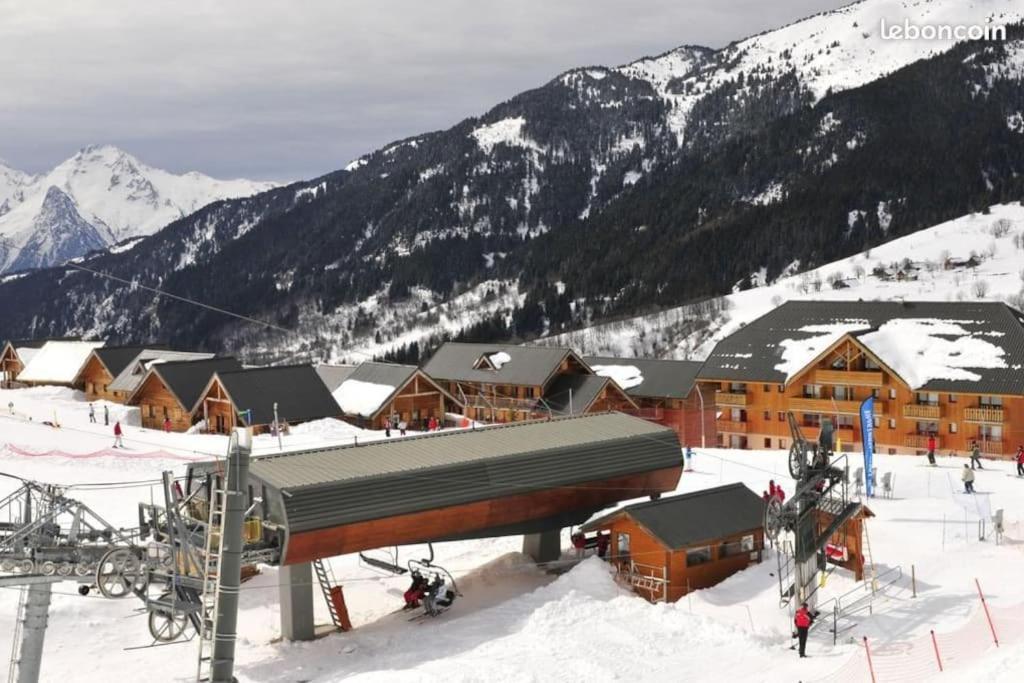 Saint Francois Longchamps Loc A La Montagne Avec Piscine Ete Hiver Vg23 Екстер'єр фото